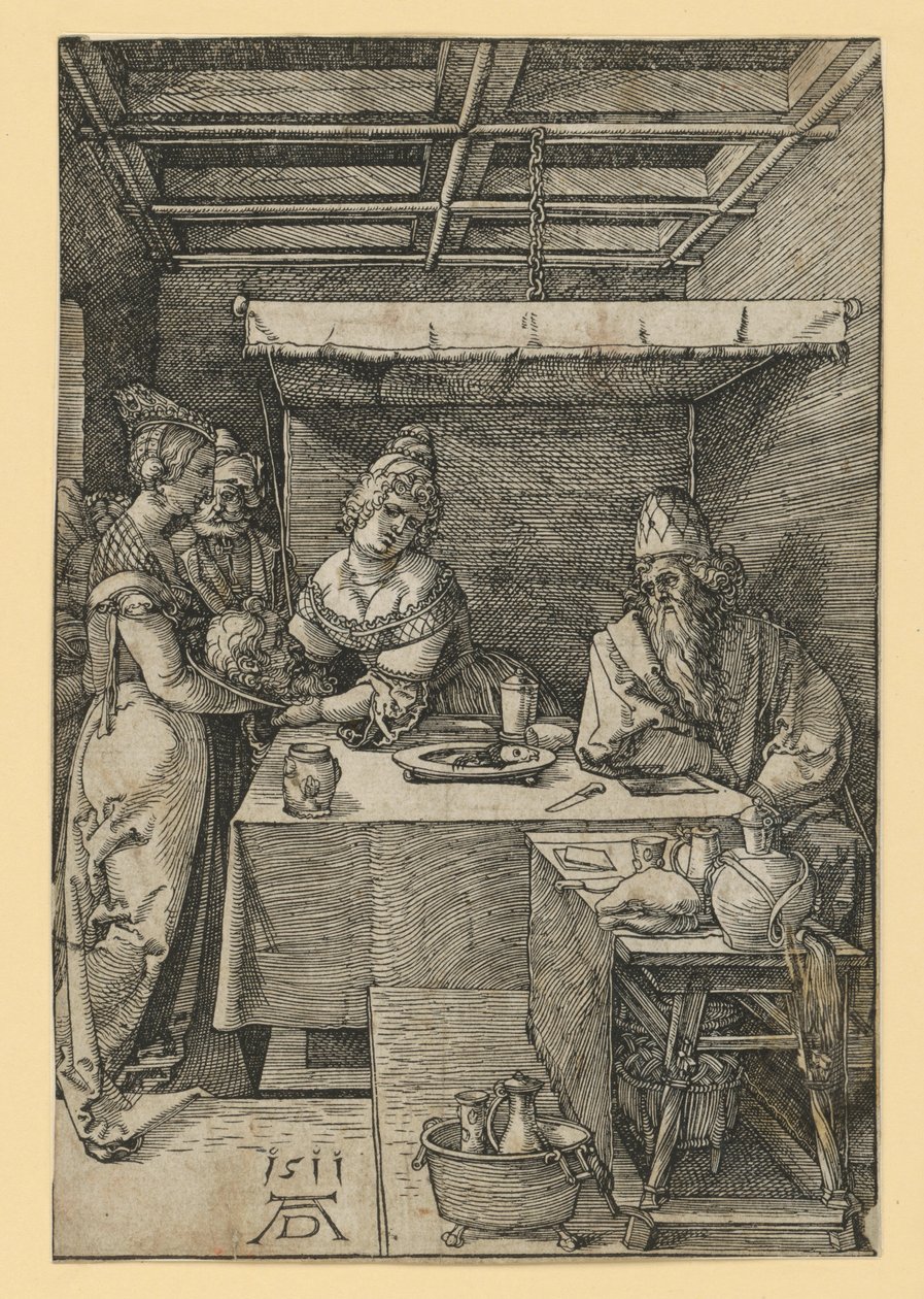 Salome erhält den Kopf Johannes des Täufers von Albrecht Dürer