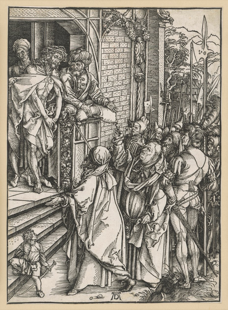 Schaustellung Christi (Große Passion) von Albrecht Dürer