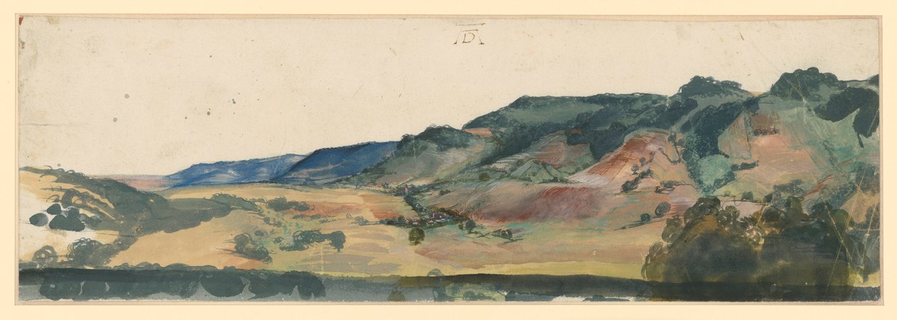 Tal bei Kalchreuth von Albrecht Dürer