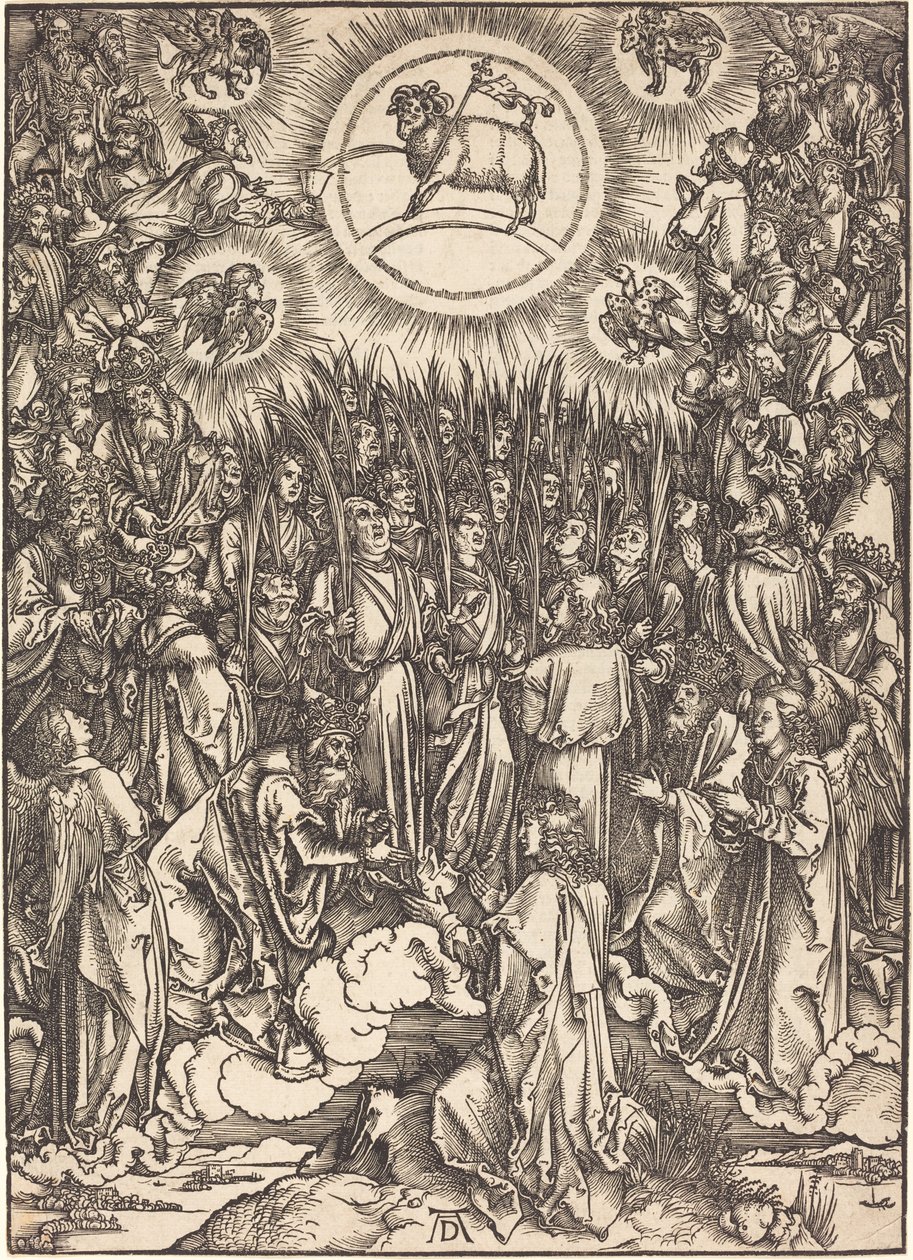 Die Anbetung des Lammes von Albrecht Dürer