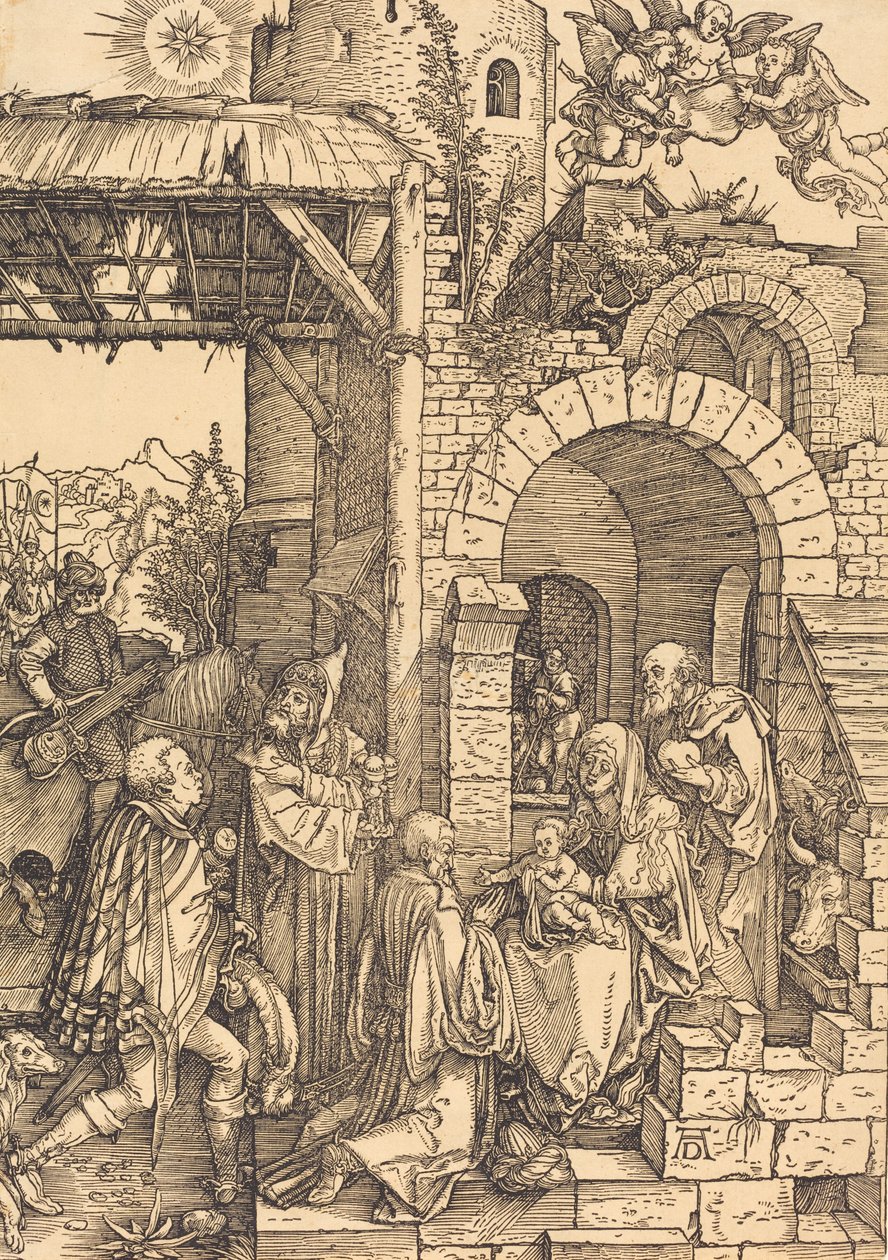 Die Anbetung der Könige von Albrecht Dürer
