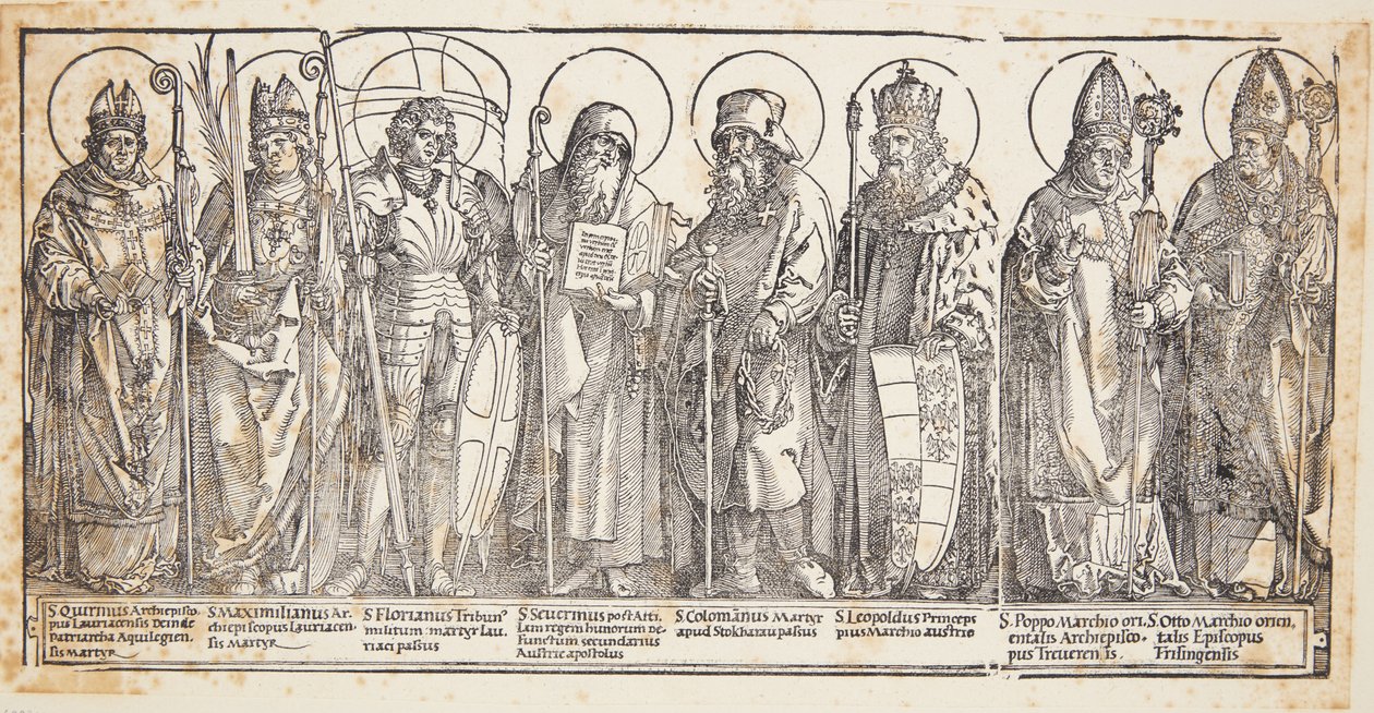Die österreichischen Heiligen von Albrecht Dürer
