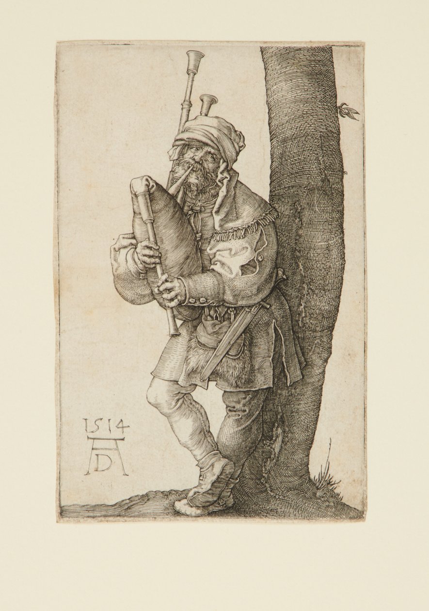 Der Dudelsackspieler von Albrecht Dürer