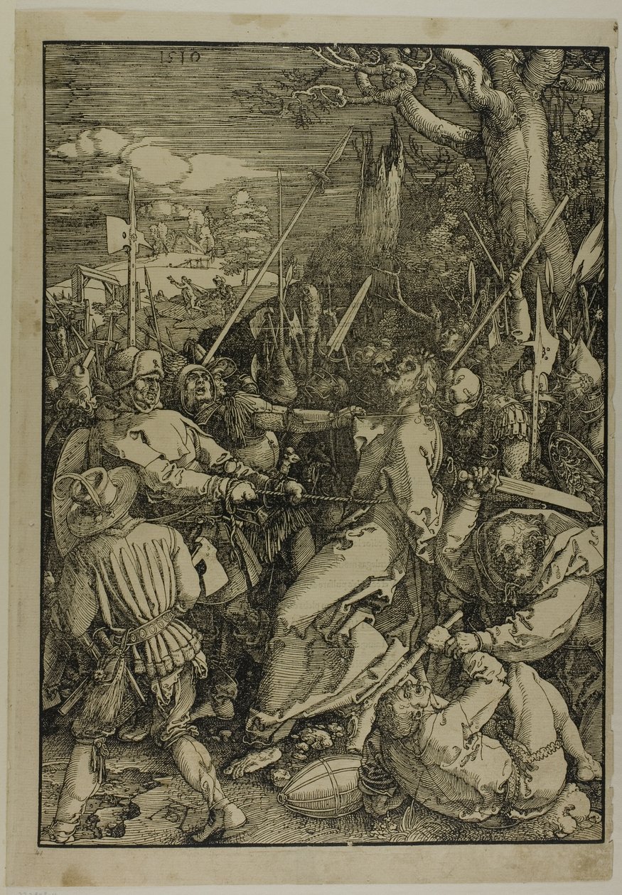 Der Verrat Christi, aus der Großen Passion von Albrecht Dürer