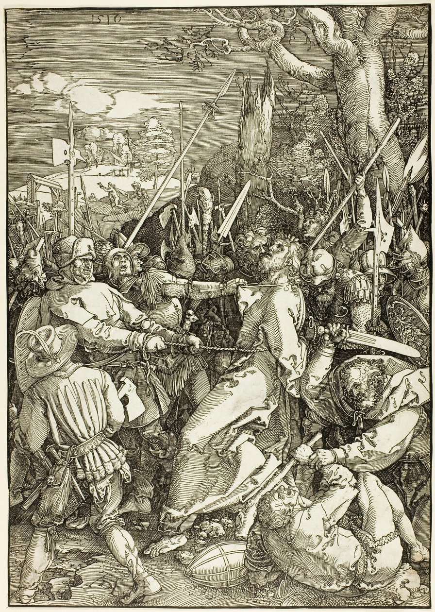 Der Verrat Christi, aus Die große Passion von Albrecht Dürer