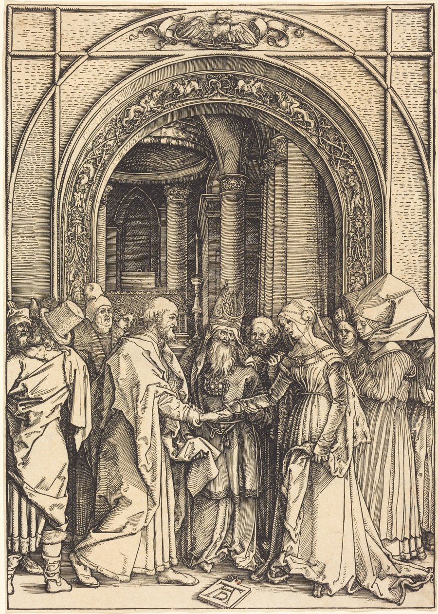 Die Verlobung der Jungfrau von Albrecht Dürer