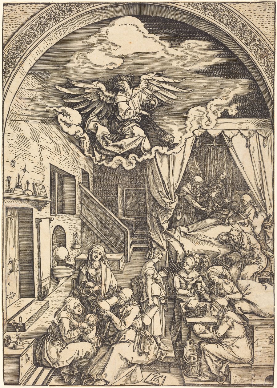 Die Geburt Mariens von Albrecht Dürer