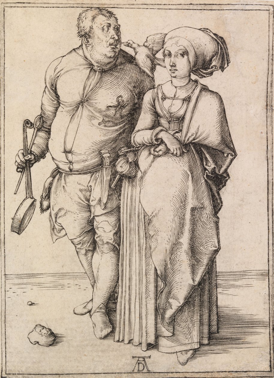 Der Koch und seine Frau von Albrecht Dürer