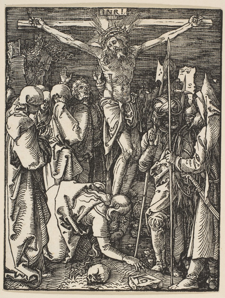 Die Kreuzigung, aus "Die Kleine Passion" von Albrecht Dürer