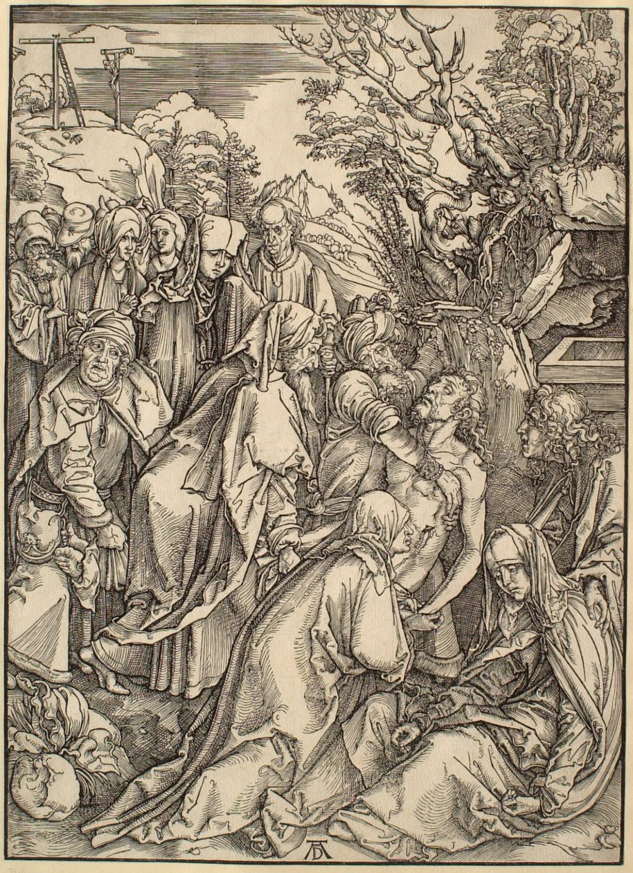 Die große Passion: Die Kreuzabnahme von Albrecht Dürer