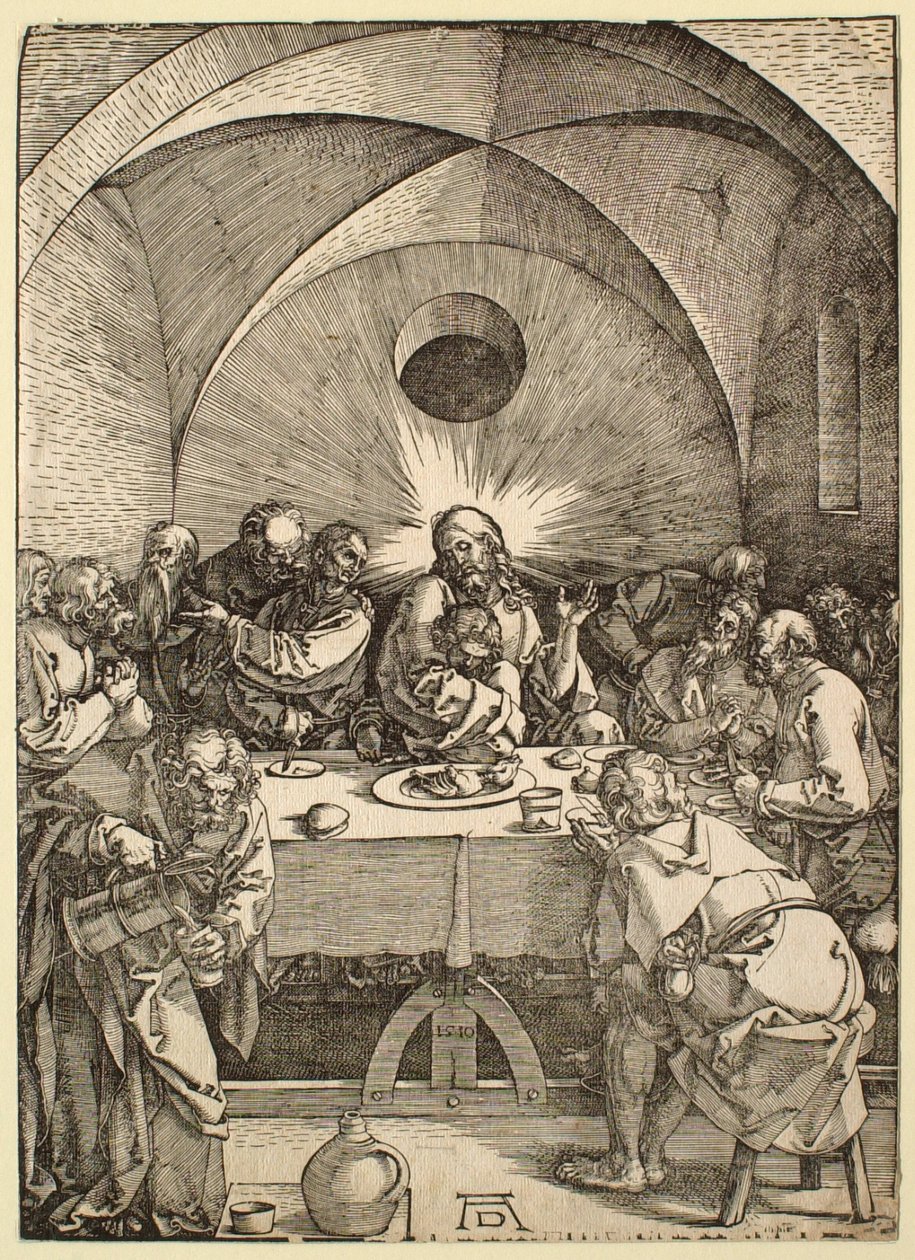 Die Große Passion: Das letzte Abendmahl von Albrecht Dürer