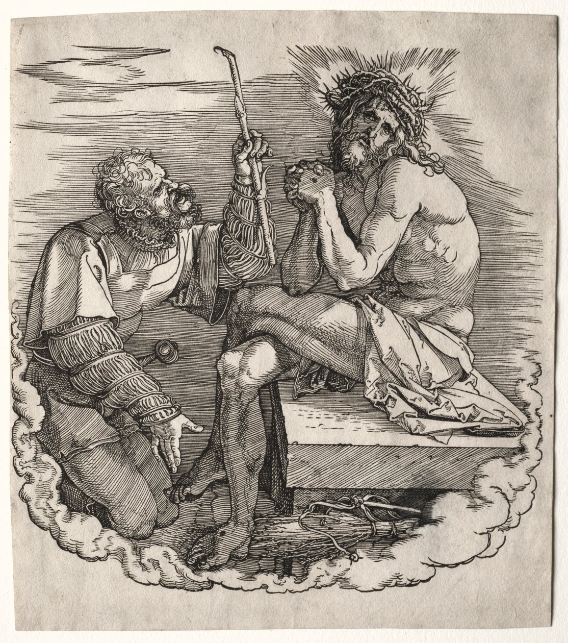 Die Große Passion: Titelseite - Christus, Mann der Schmerzen von Albrecht Dürer