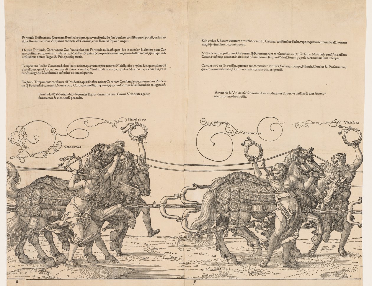 Der große Triumphwagen von Kaiser Maximilian von Albrecht Dürer