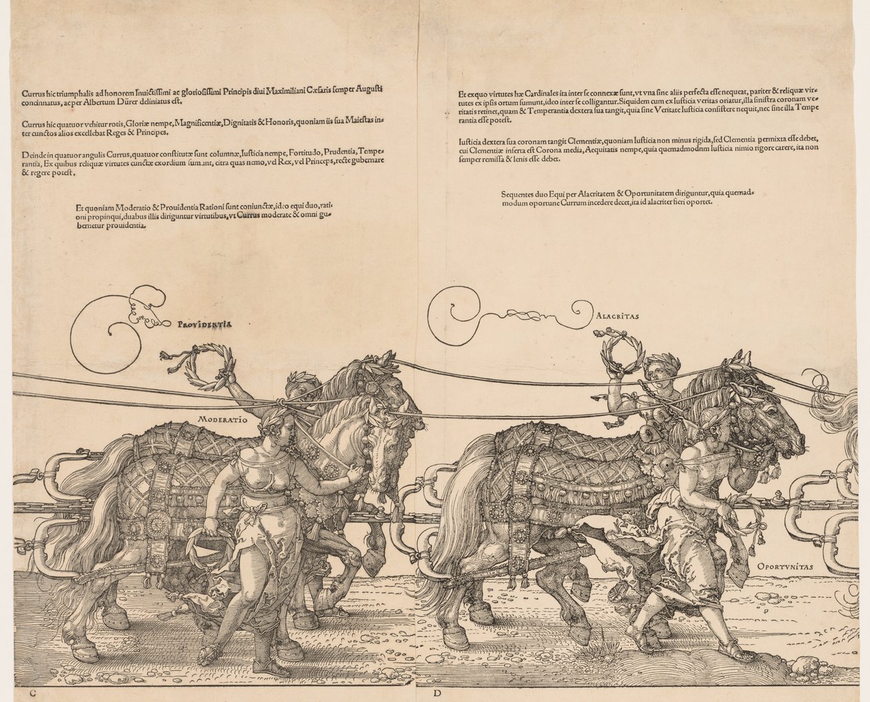 Der große Triumphwagen von Kaiser Maximilian von Albrecht Dürer