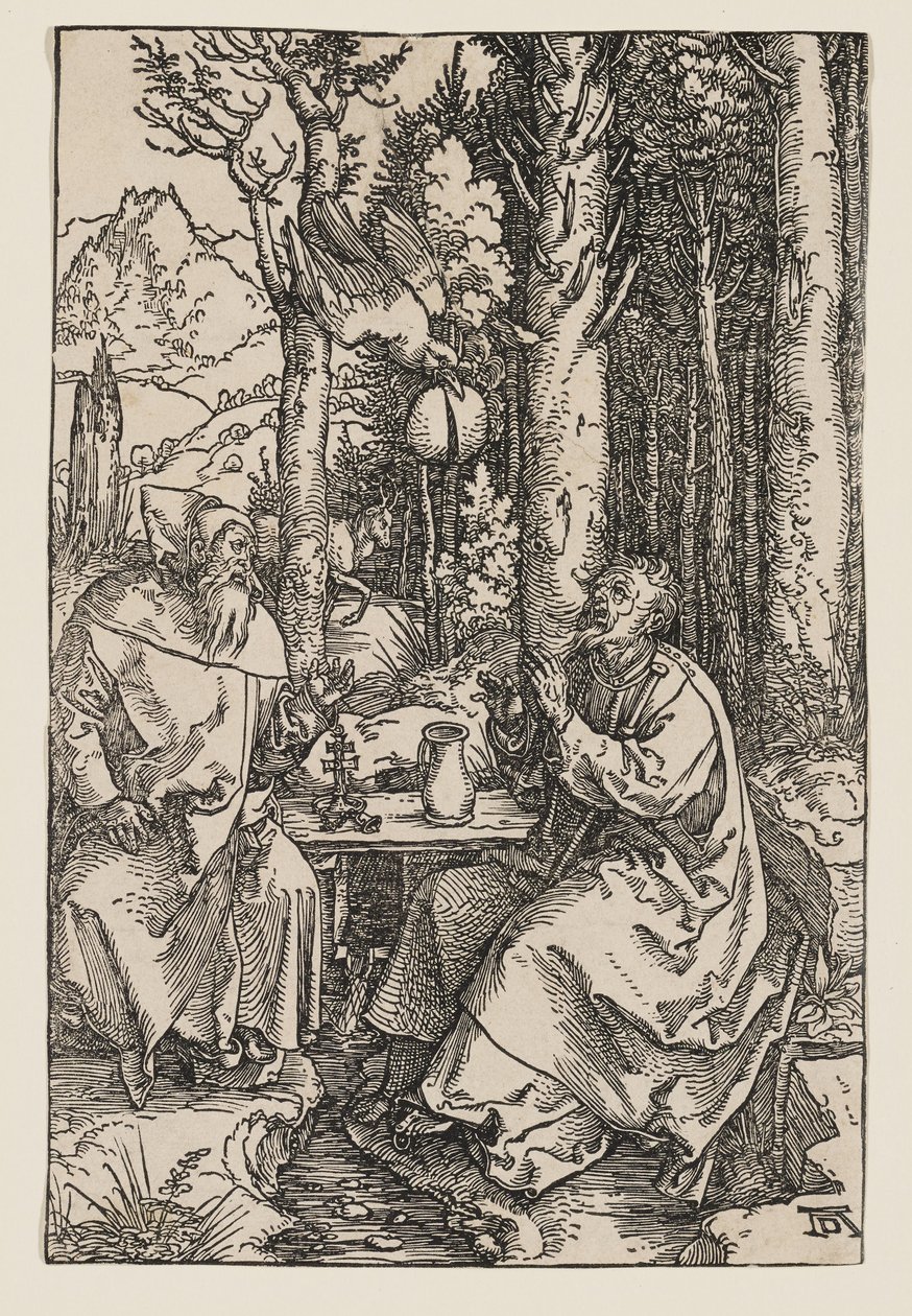 Die Einsiedler St. Paul und St. Antonius von Albrecht Dürer