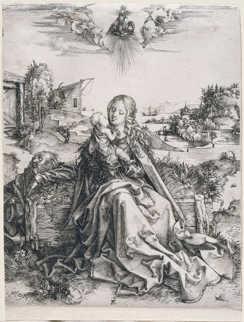 Die Heilige Familie mit der Libelle von Albrecht Dürer