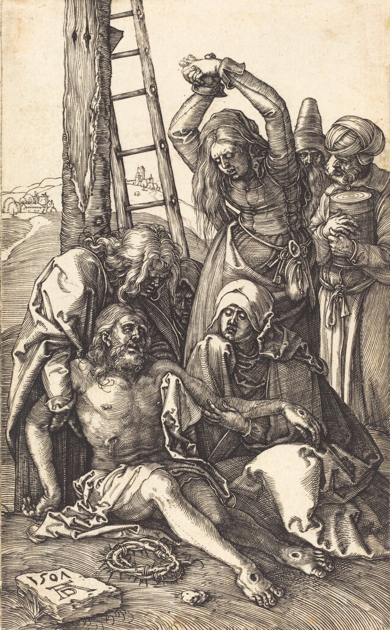 Die Beweinung, 1507 von Albrecht Dürer