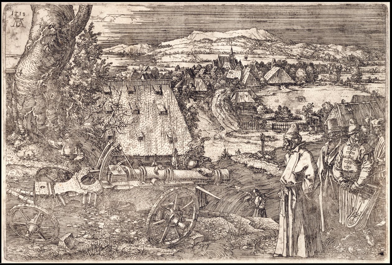Die Landschaft mit der Kanone von Albrecht Dürer