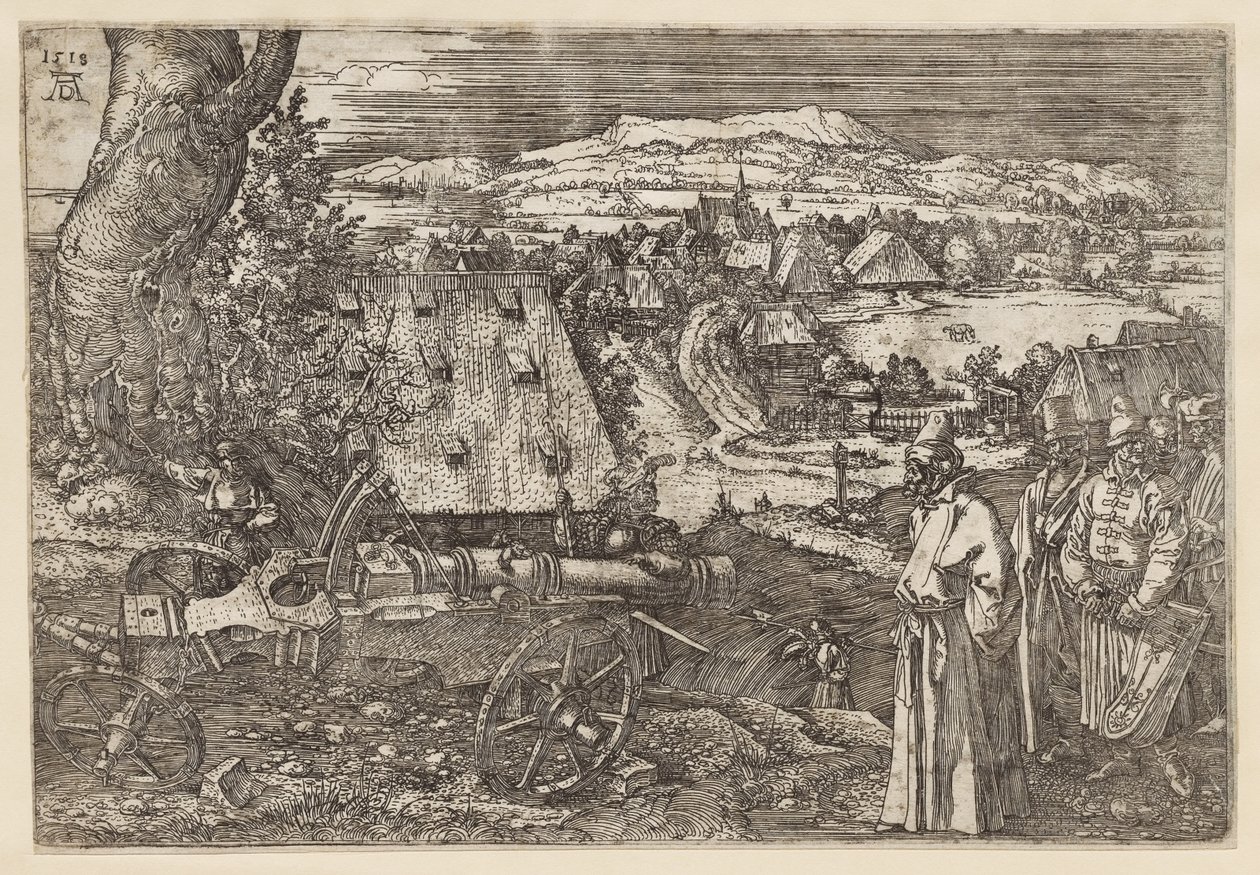 Die Landschaft mit der Kanone von Albrecht Dürer