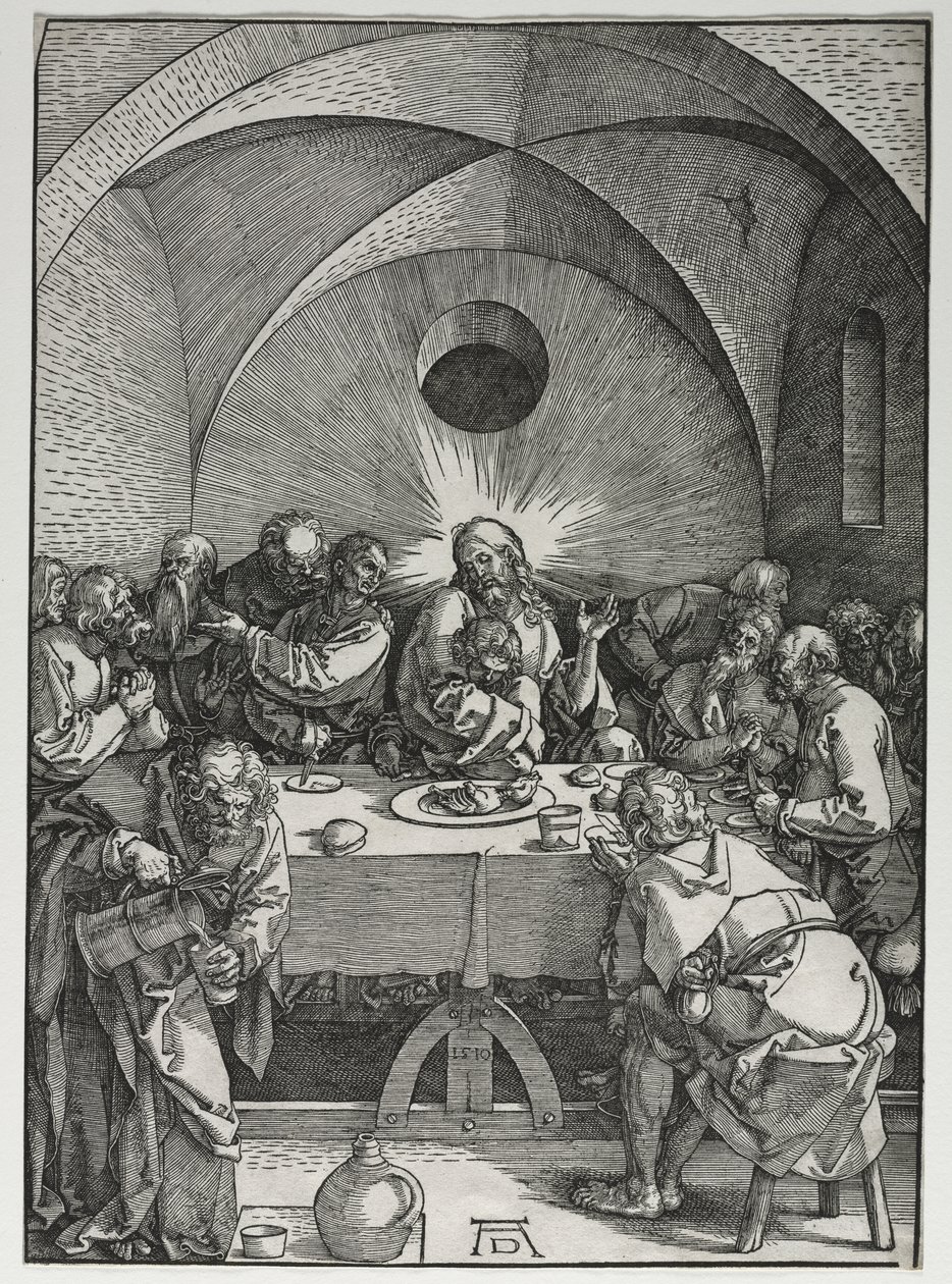 Die große Passion: Das letzte Abendmahl von Albrecht Dürer
