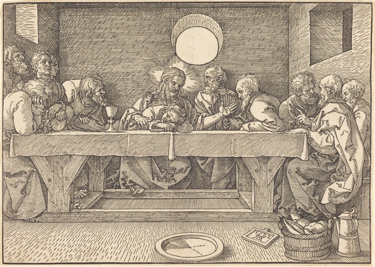 Das letzte Abendmahl von Albrecht Dürer