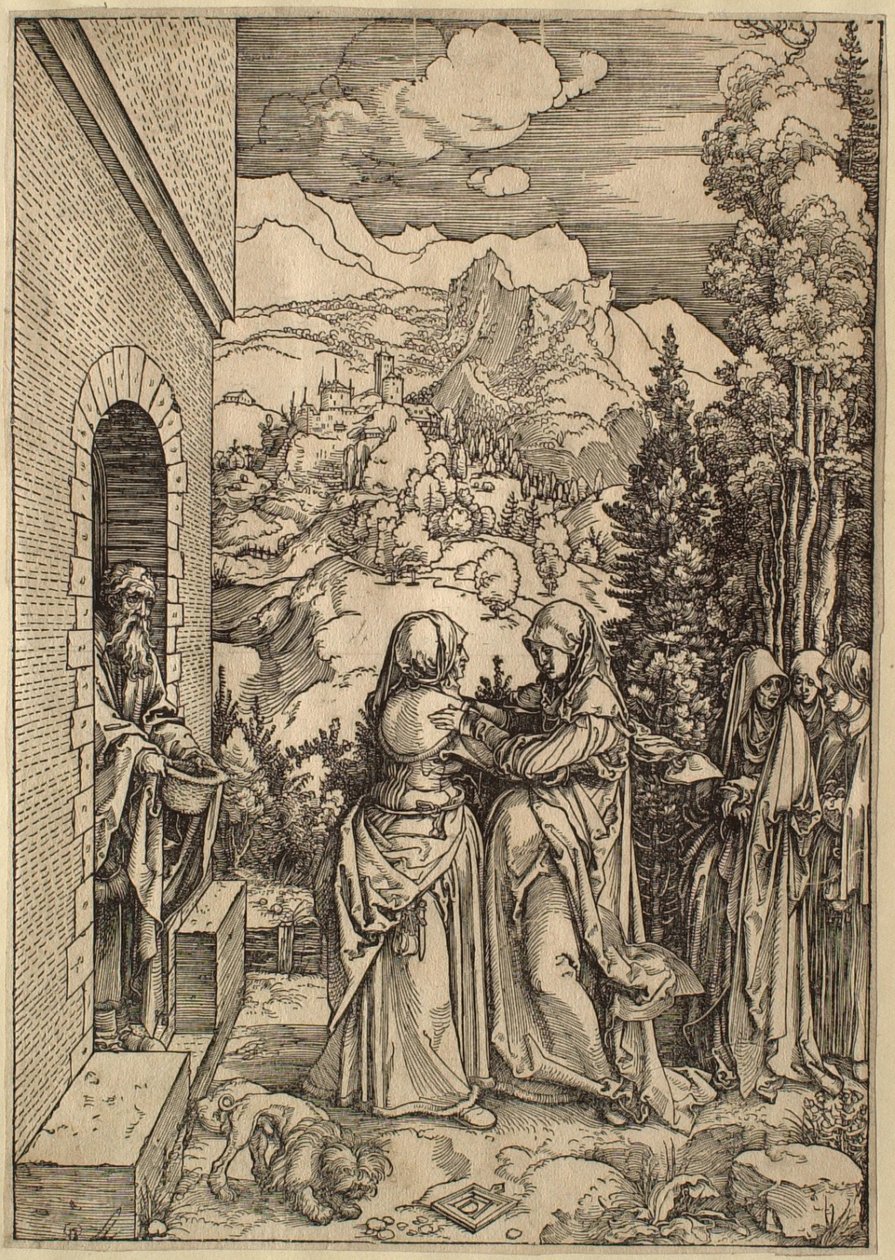 Das Marienleben: Die Heimsuchung von Albrecht Dürer