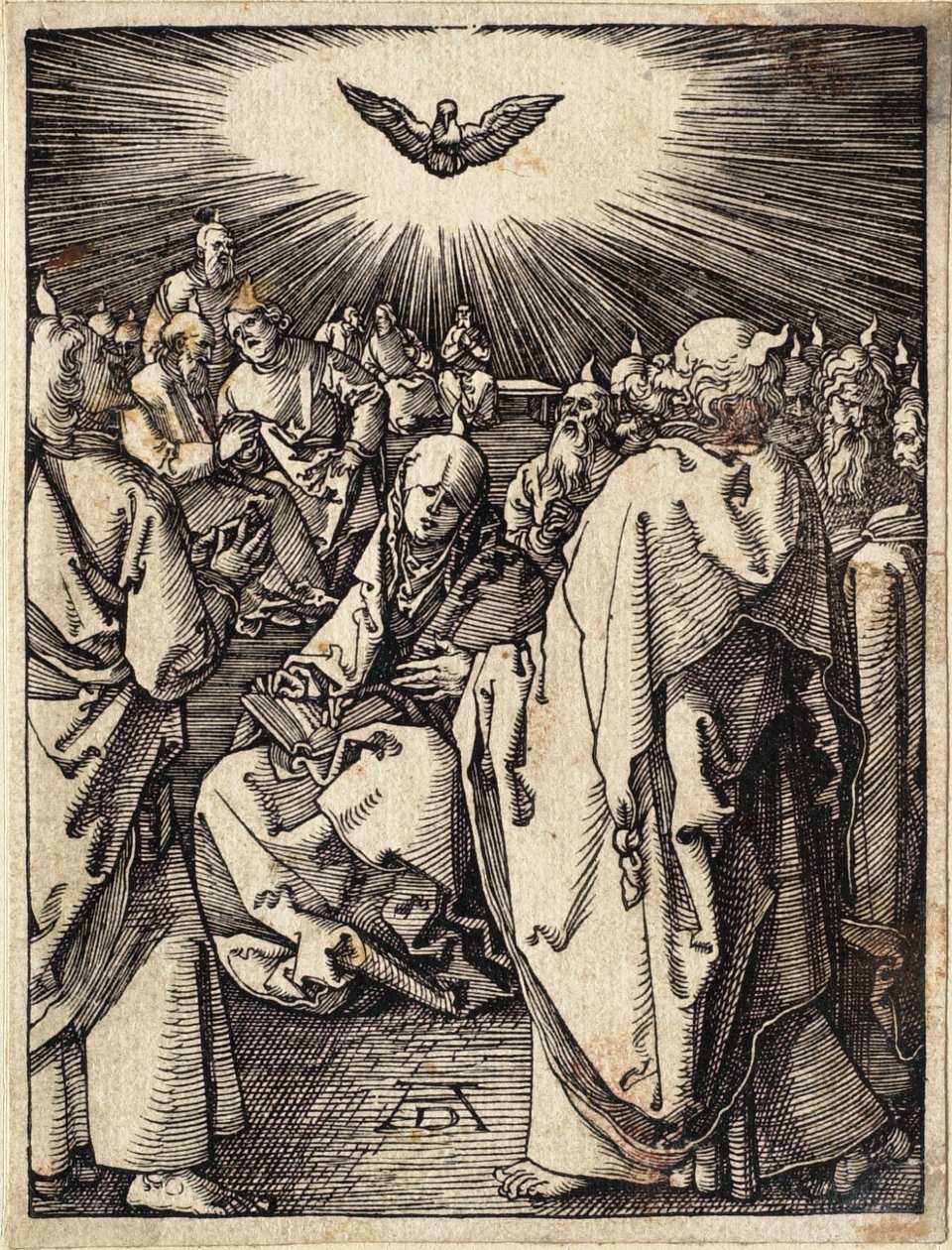 Die Kleine Passion: Pfingsten von Albrecht Dürer