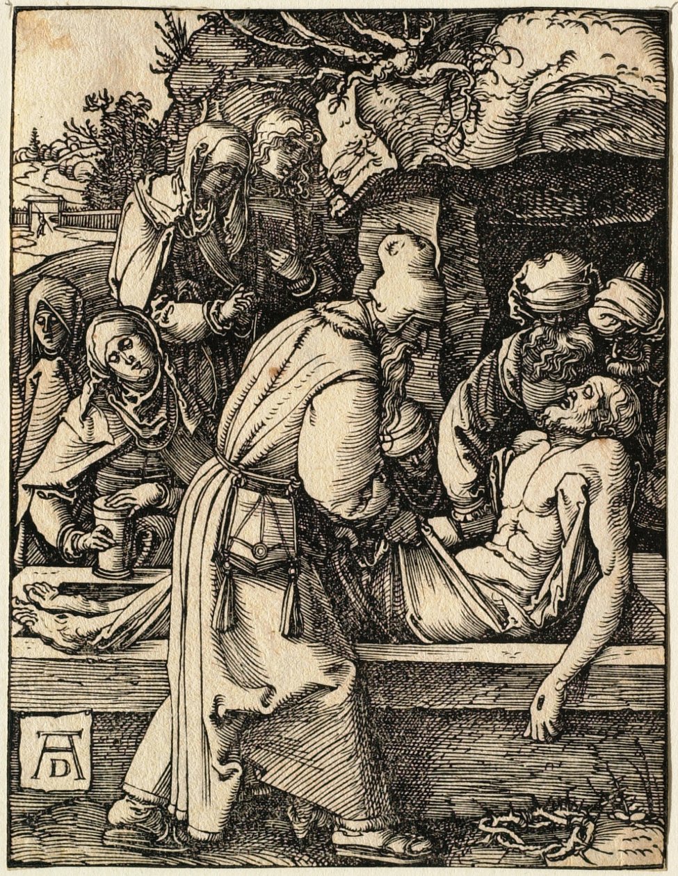 Die Kleine Passion: Die Kreuzabnahme von Albrecht Dürer