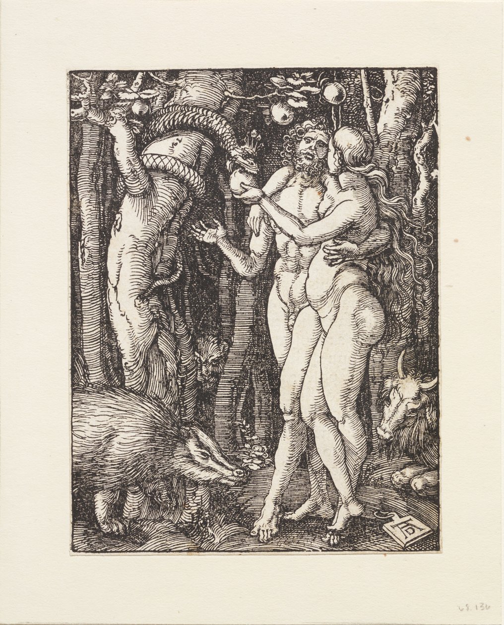 Die kleine Passion: Der Sündenfall von Albrecht Dürer