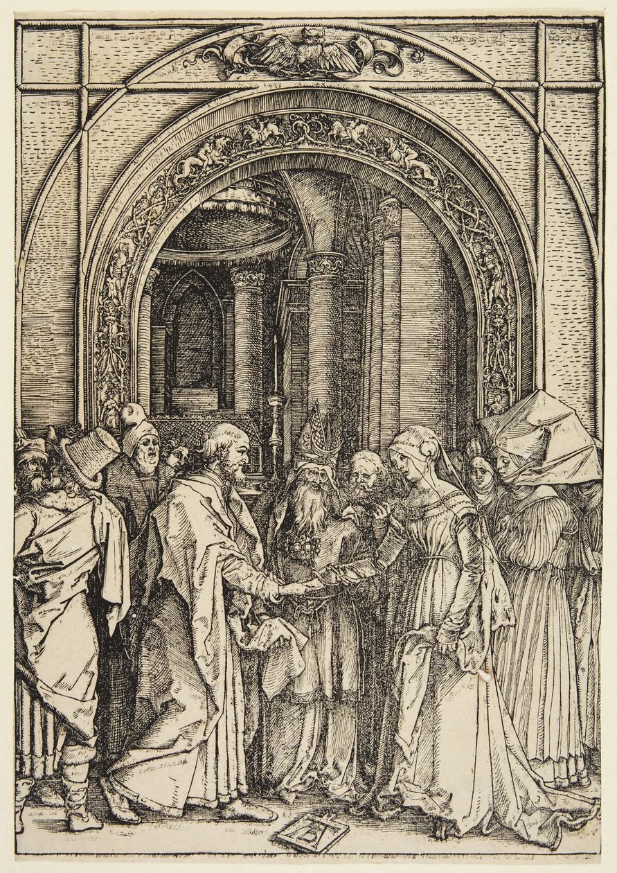 Die Vermählung Mariens von Albrecht Dürer