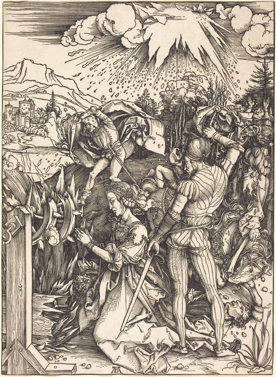 Das Martyrium der heiligen Katharina von Albrecht Dürer
