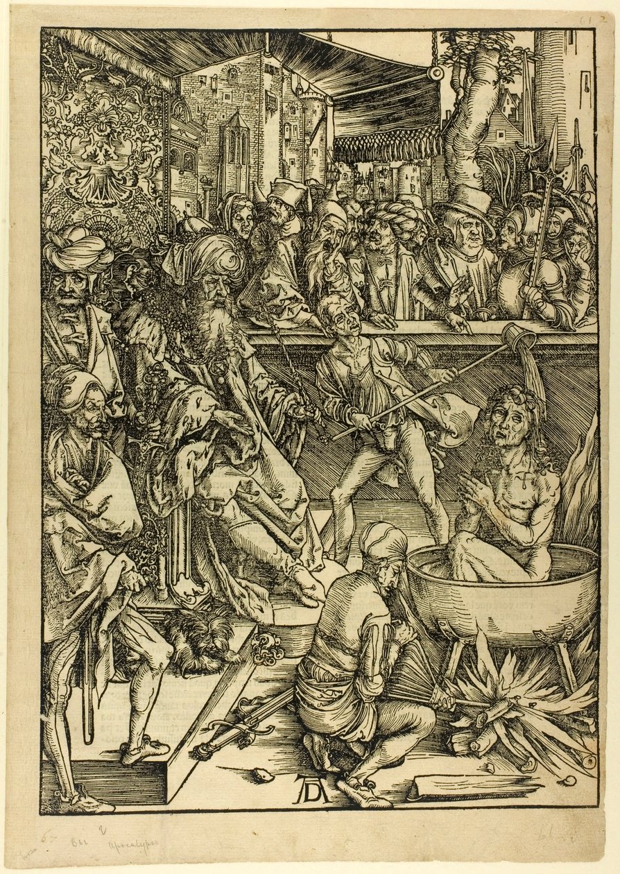Das Martyrium des Heiligen Johannes, aus der Apokalypse
