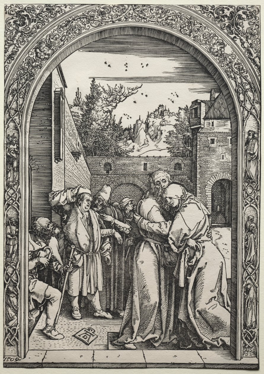 Das Treffen von Joachim und Anna am Goldenen Tor von Albrecht Dürer