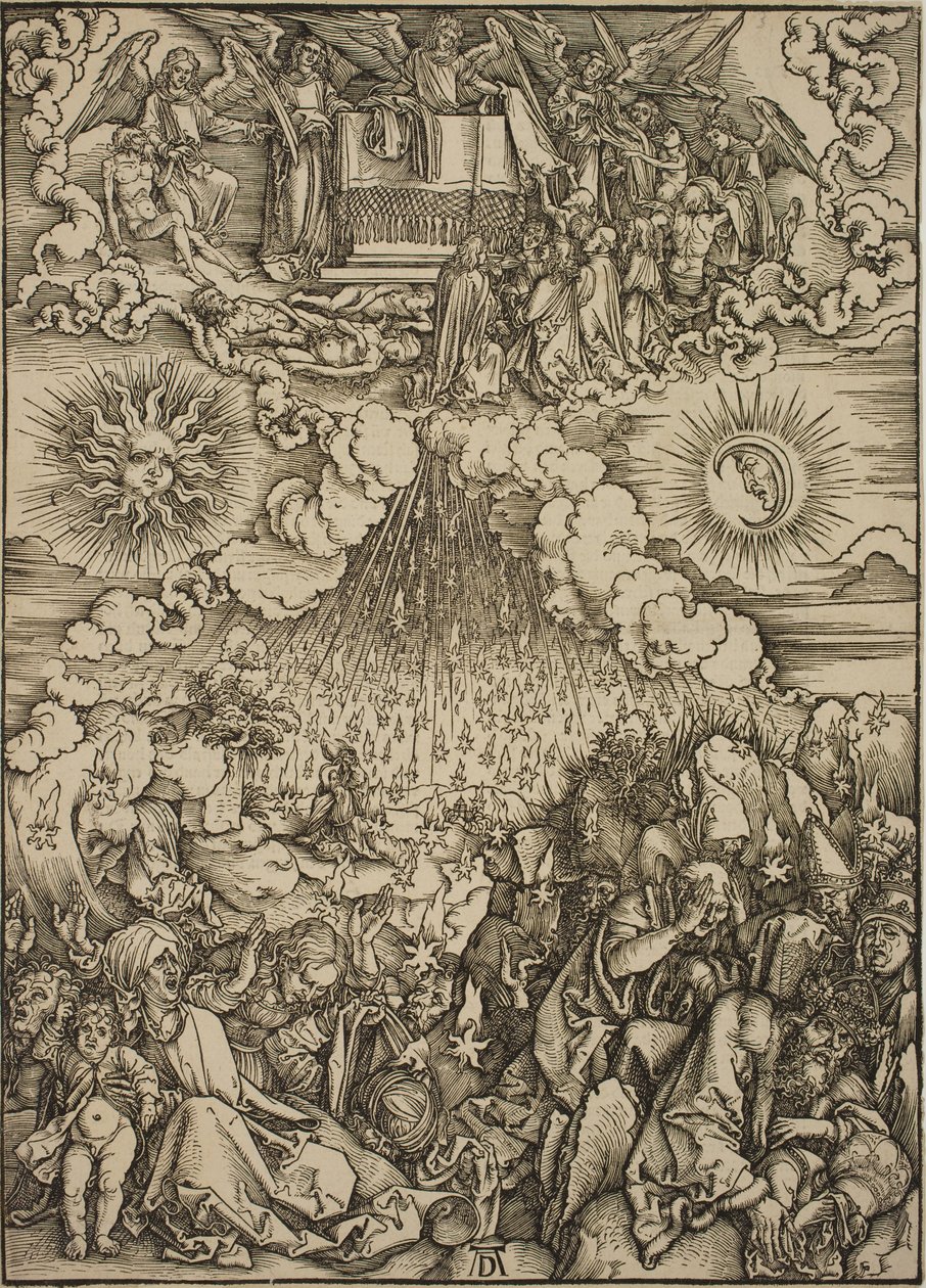 Die Öffnung des fünften und sechsten Siegels von Albrecht Dürer