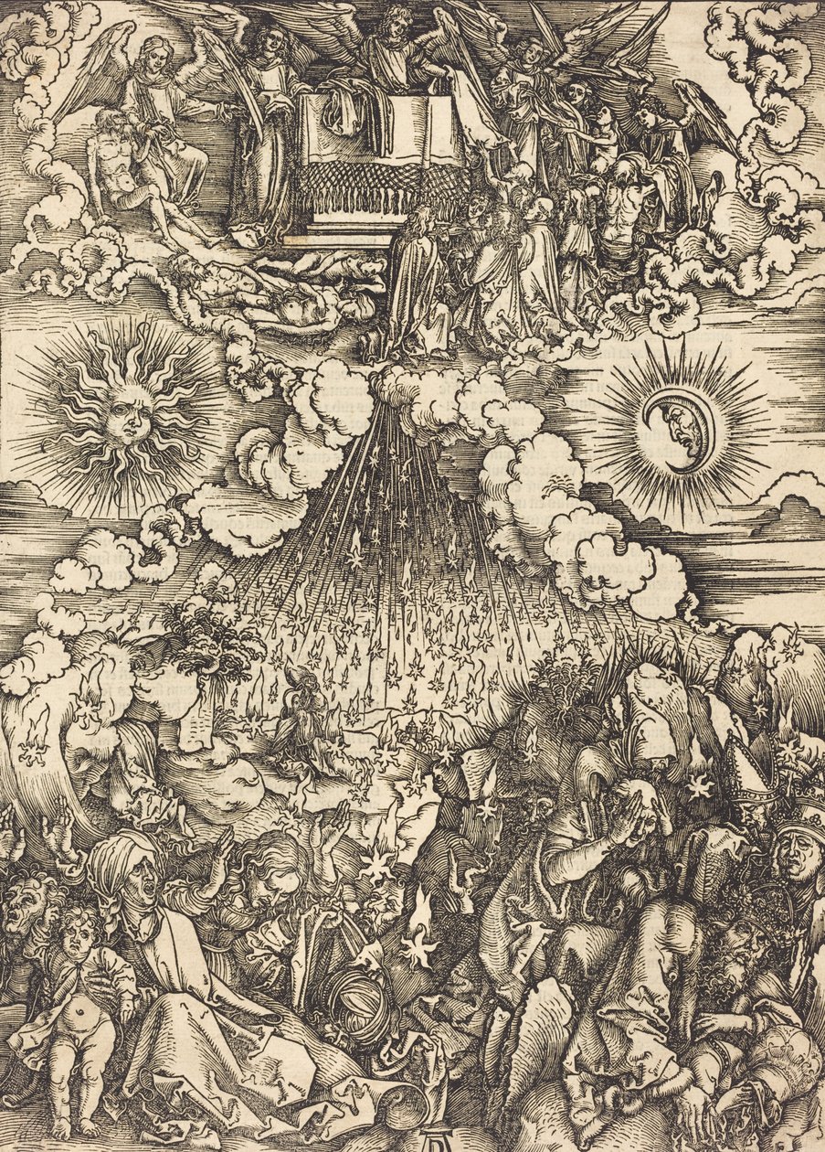 Die Öffnung des fünften und sechsten Siegels von Albrecht Dürer