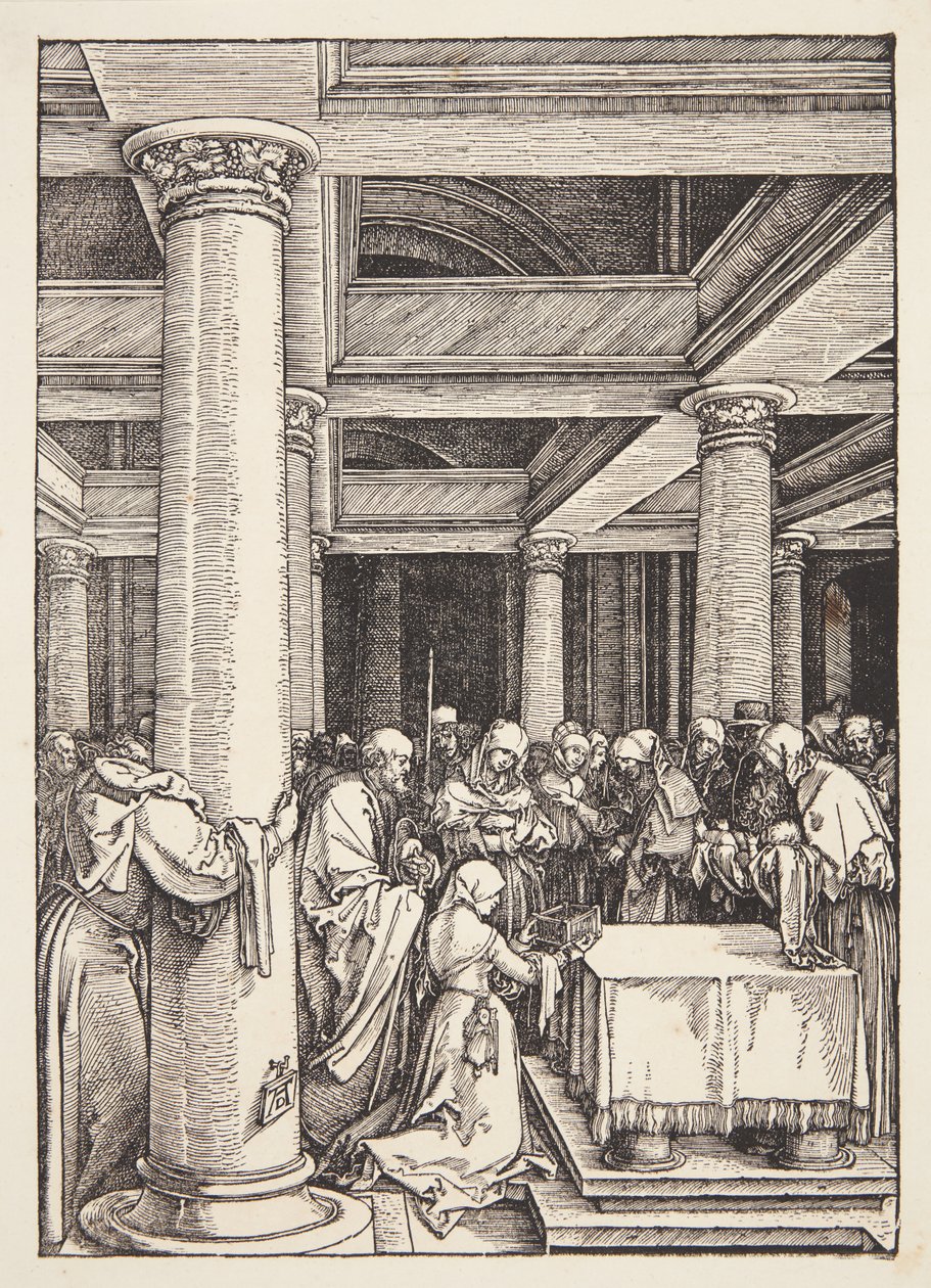 Die Darstellung im Tempel von Albrecht Dürer