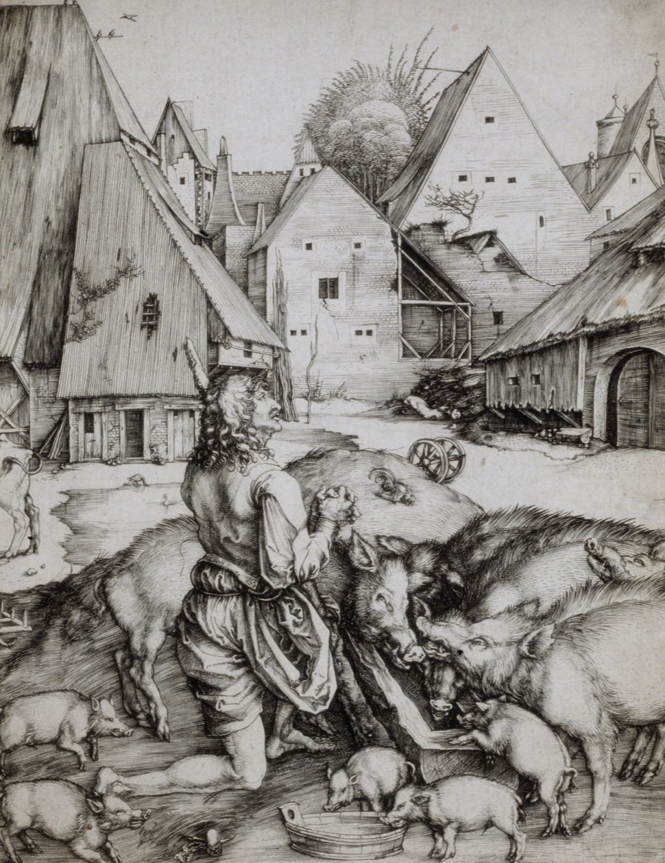 Der verlorene Sohn von Albrecht Dürer