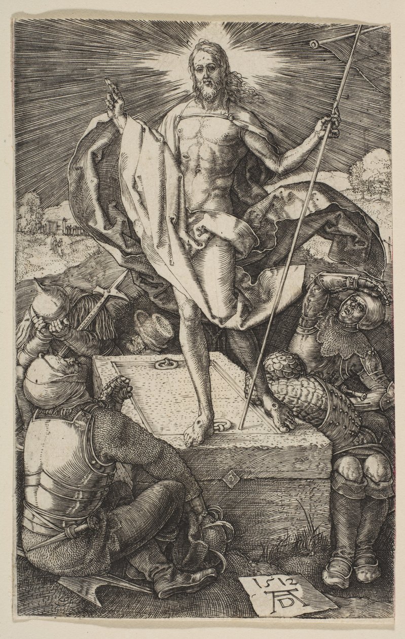 Die Auferstehung, aus „Die Passion“ von Albrecht Dürer