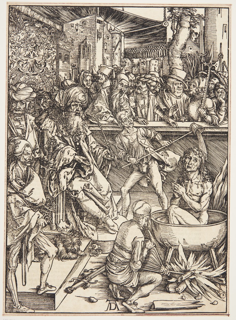 Die Folterung des heiligen Johannes des Evangelisten von Albrecht Dürer
