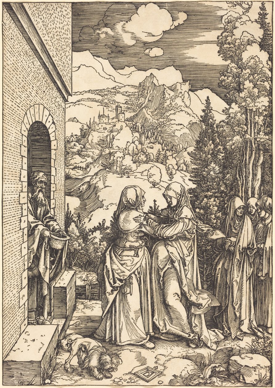 Die Heimsuchung von Albrecht Dürer