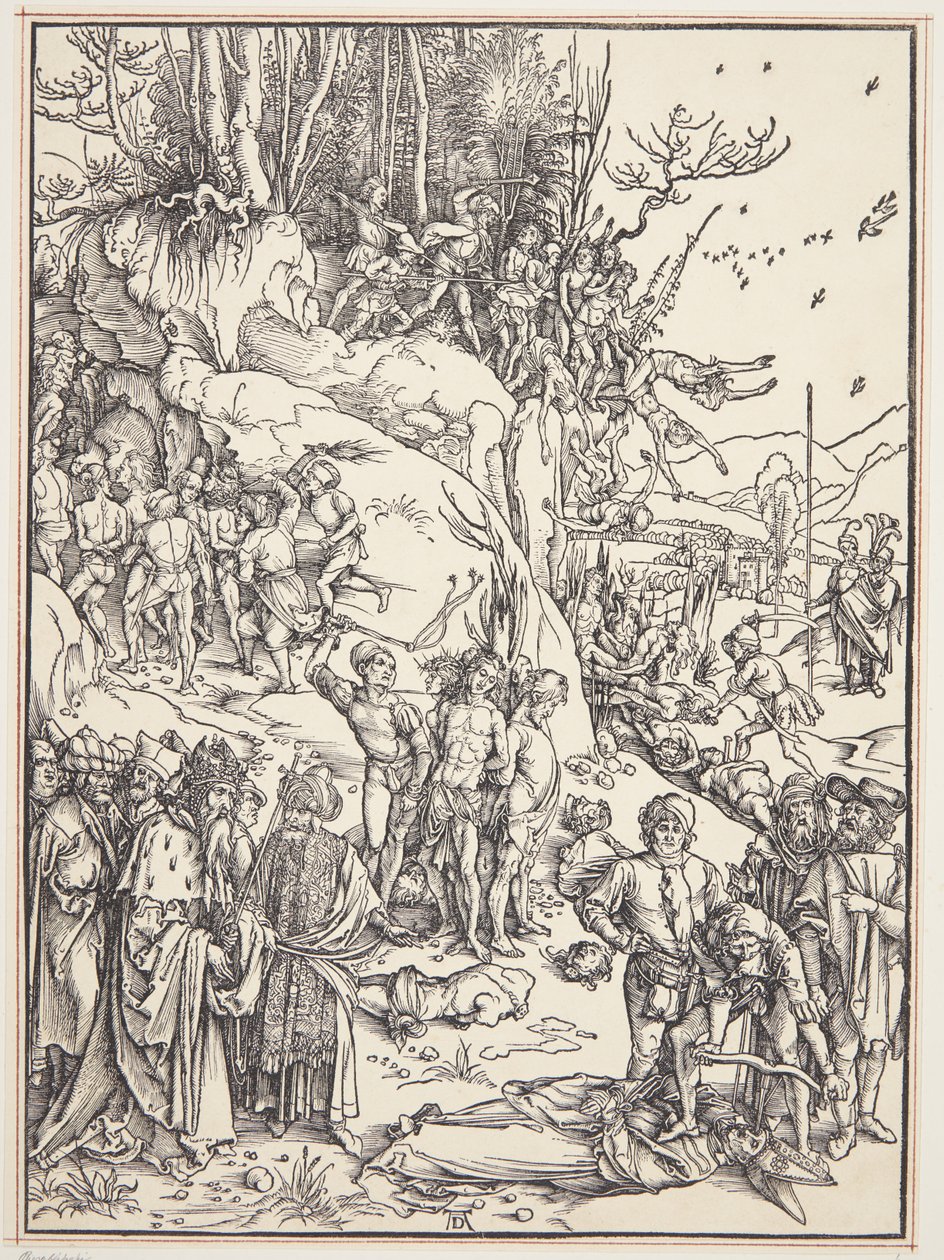 Das Martyrium der zehntausend von Albrecht Dürer
