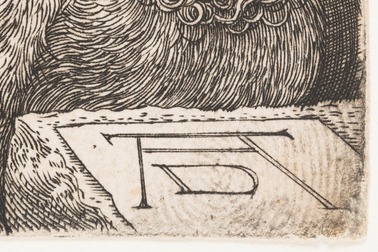 Detail von Christus in der Vorhölle aus der Gravierten Passion von Albrecht Dürer or Duerer