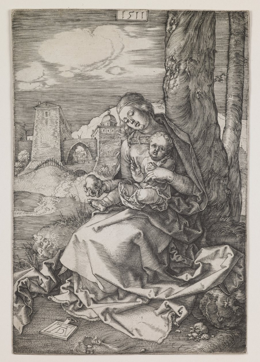 Madonna mit der Birne von Albrecht Dürer or Duerer