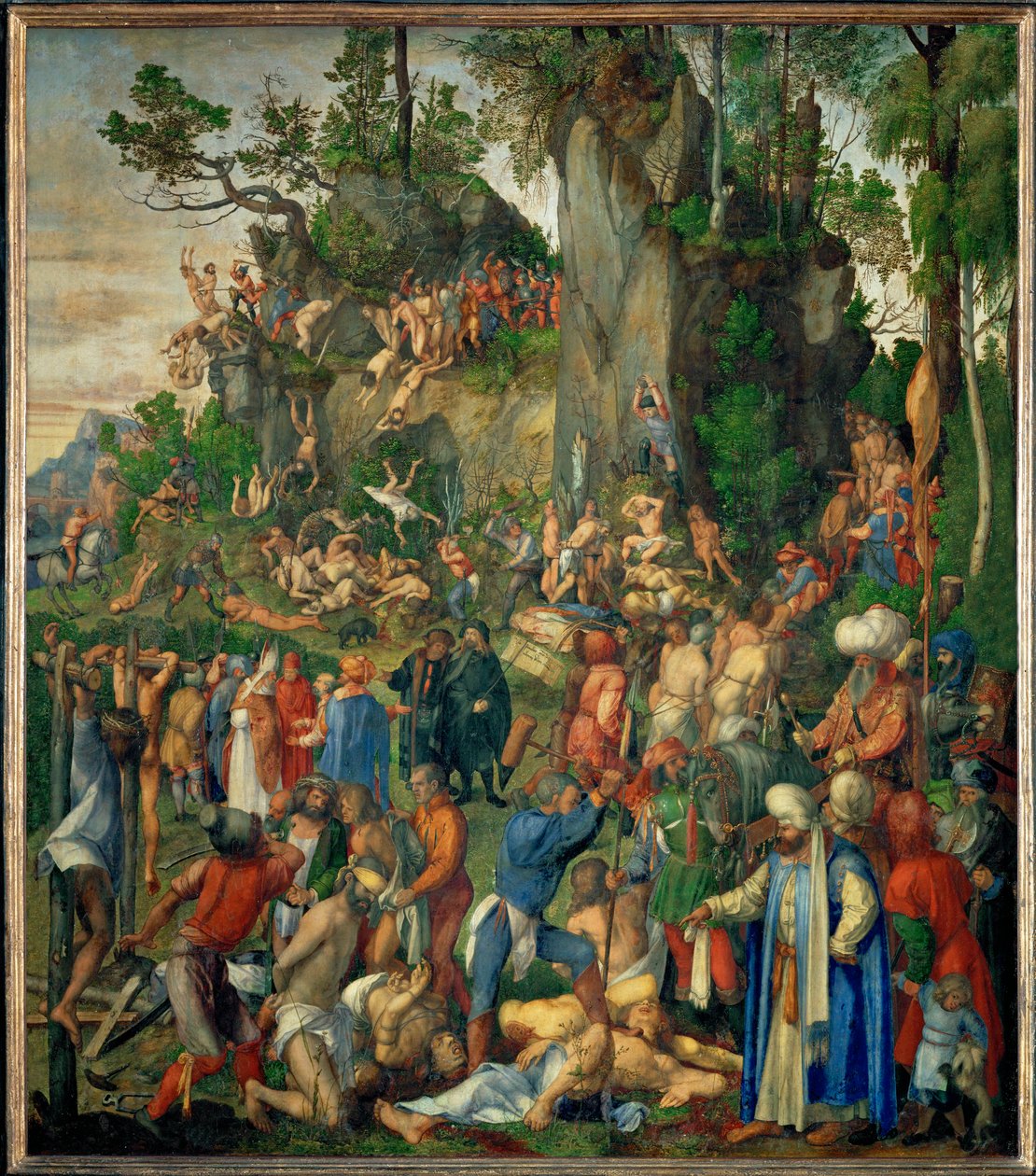 Martyrium der zehntausend Christen von Albrecht Dürer or Duerer
