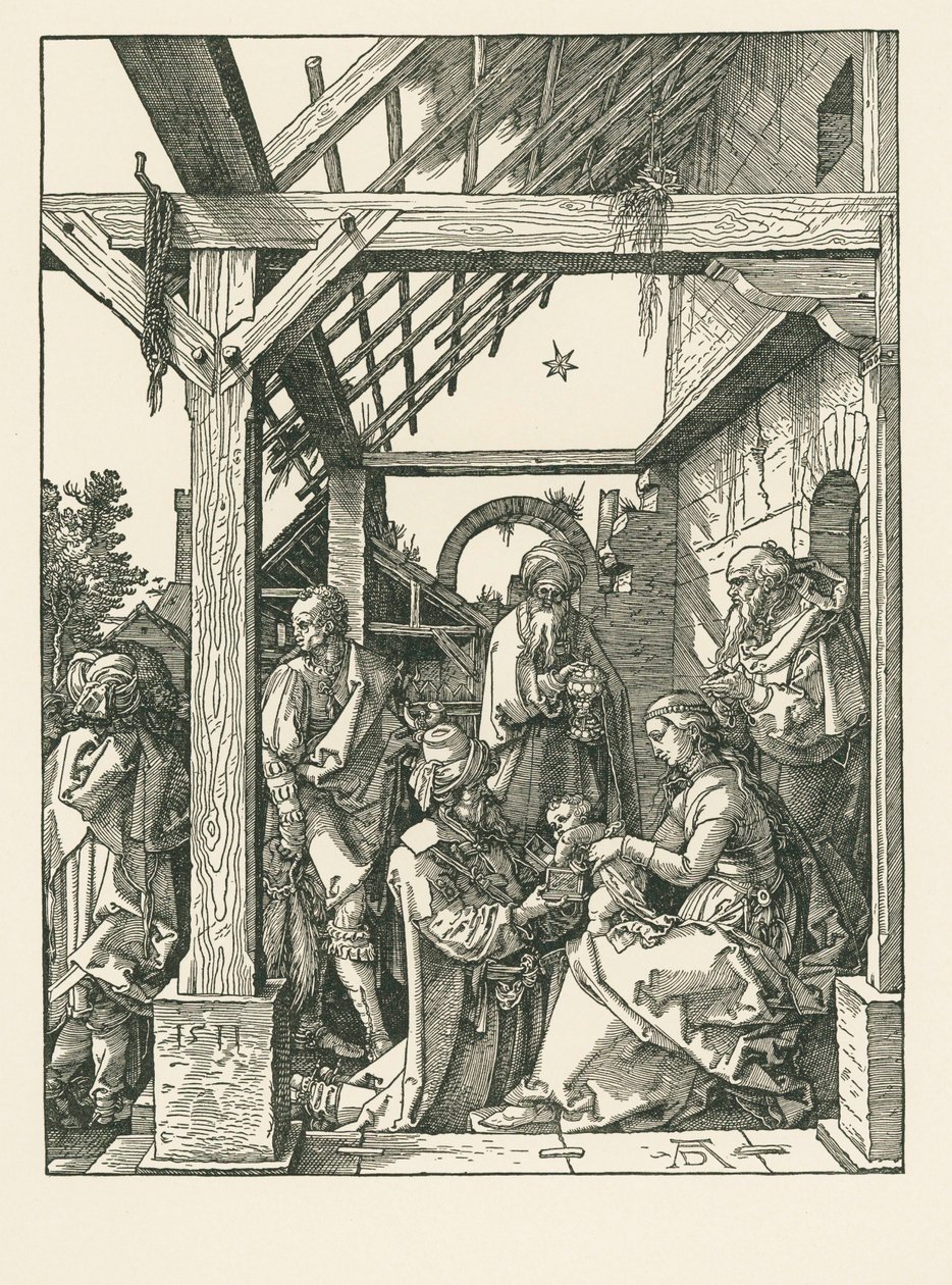 Die Anbetung der Könige von Albrecht Dürer or Duerer