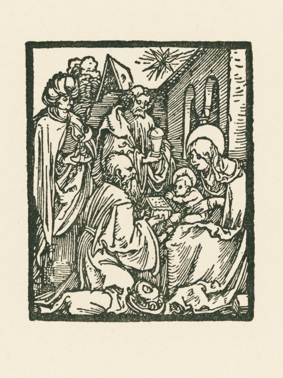 Die Anbetung der Könige von Albrecht Dürer or Duerer