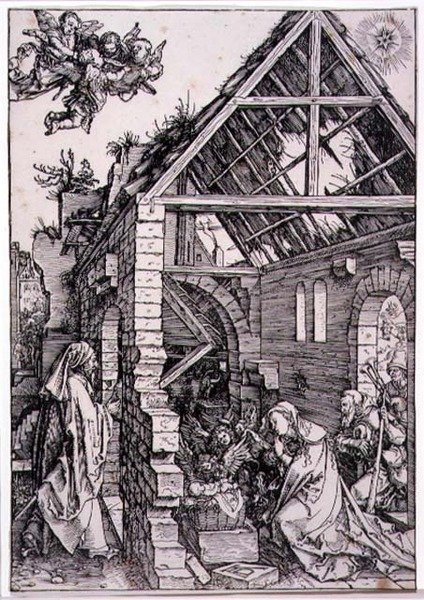 Die Anbetung der Hirten von Albrecht Dürer