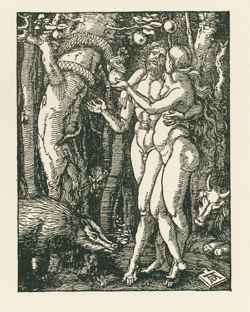 Der Sündenfall von Albrecht Dürer or Duerer