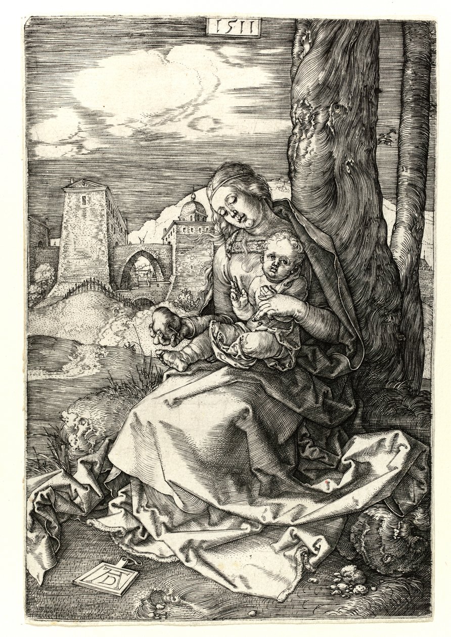 Die Madonna mit der Birne von Albrecht Dürer