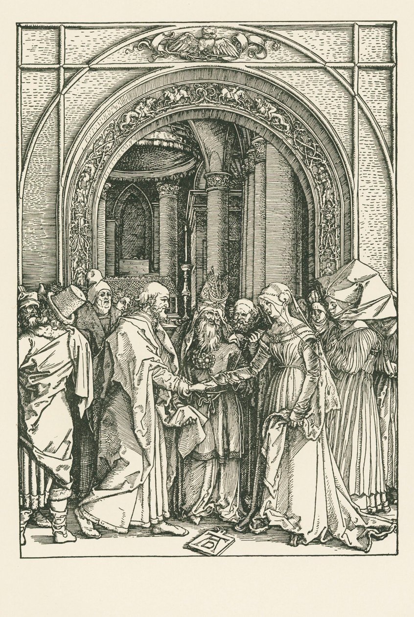 Die Vermählung der Jungfrau von Albrecht Dürer or Duerer